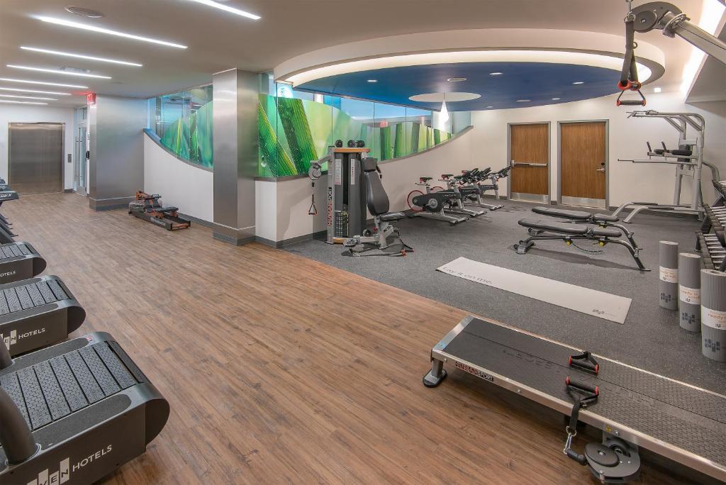 Fitness centrum a/nebo fitness zařízení v ubytování EVEN Hotel New York - Times Square South by IHG