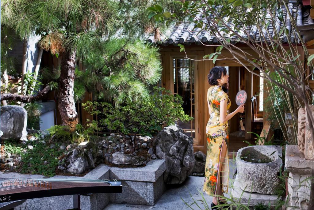 Zahrada ubytování Lijiang Zen Garden Hotel