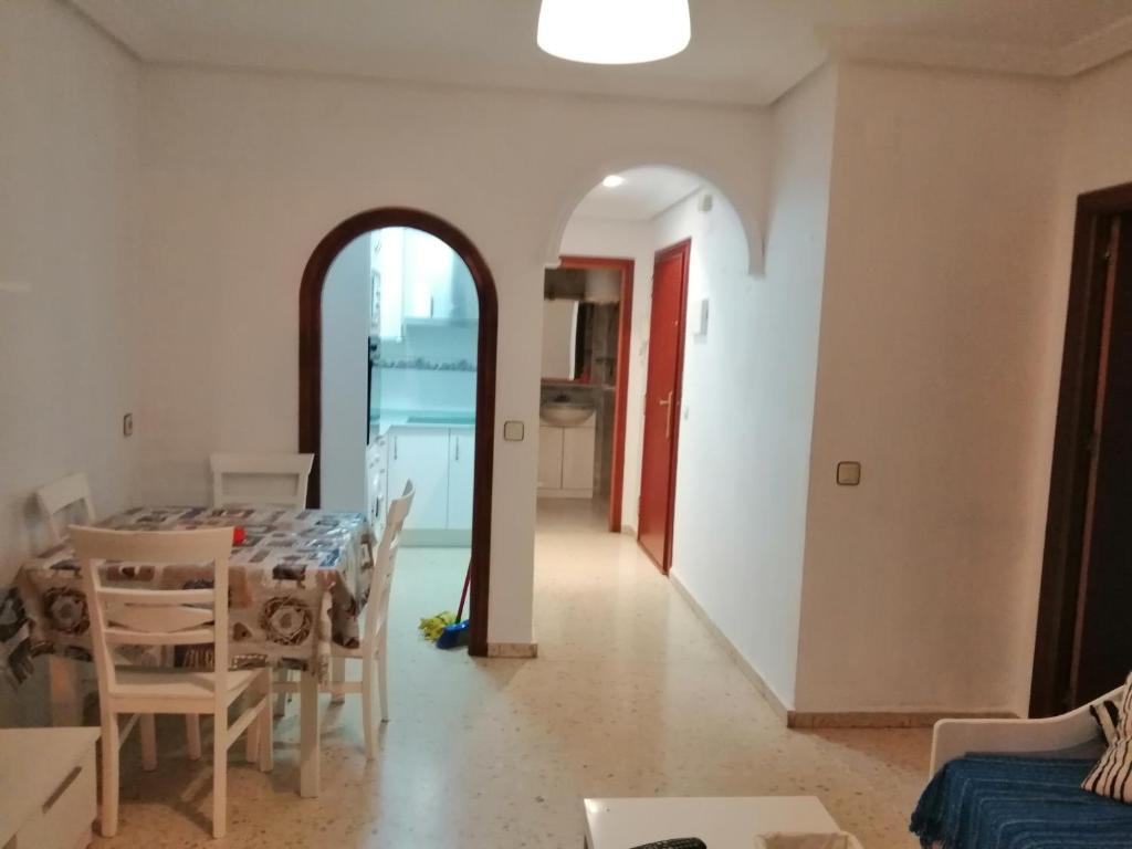 Posezení v ubytování Apartamento Luz