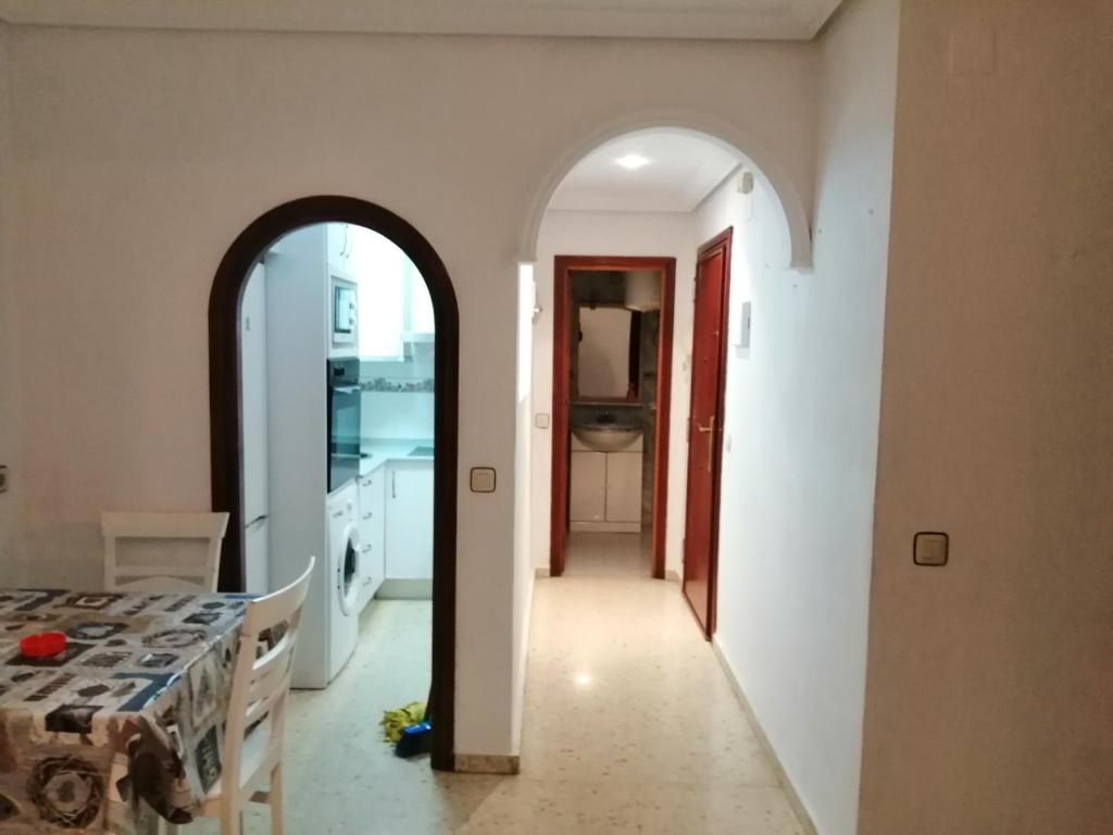Posezení v ubytování Apartamento Luz