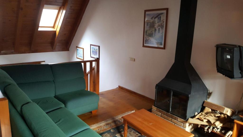 Χώρος καθιστικού στο Casa Aranesa en Unha
