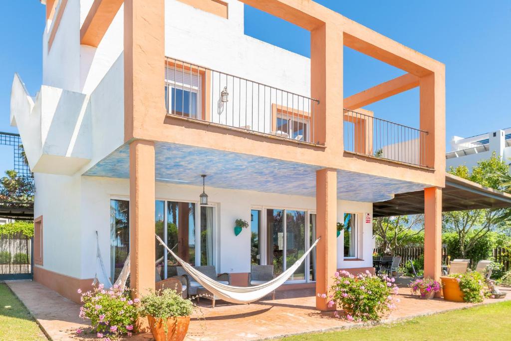 Zahrada ubytování Villa Golf Sanlucar