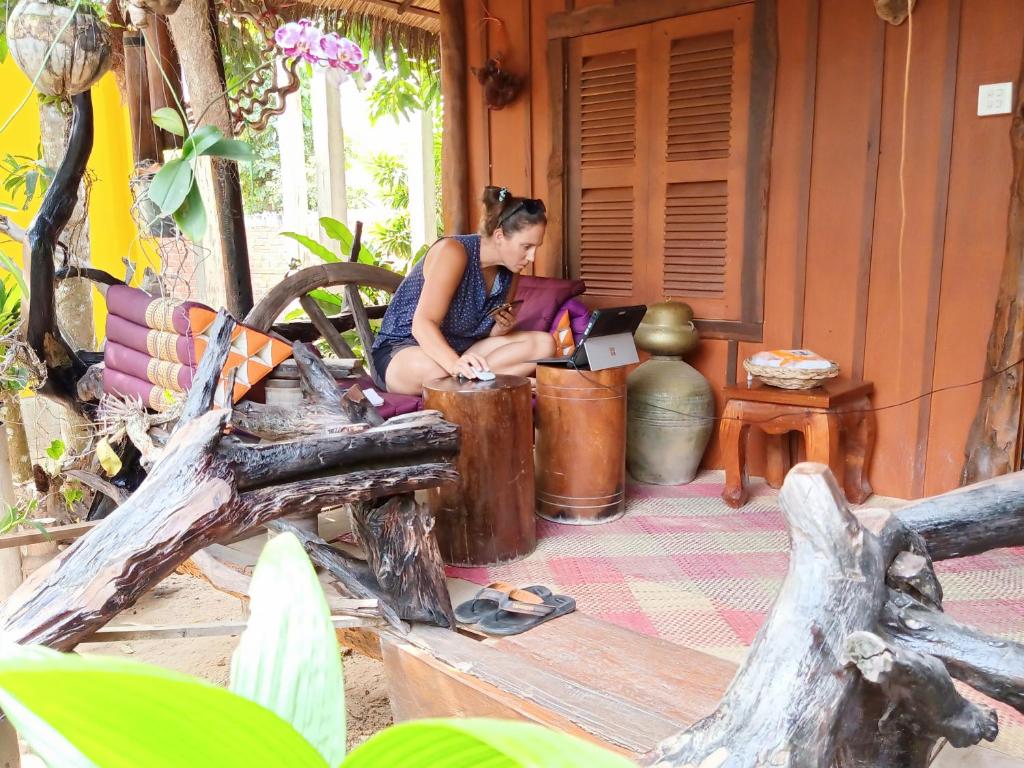 Kakrona Pouk Homestay - Tweelingzaal