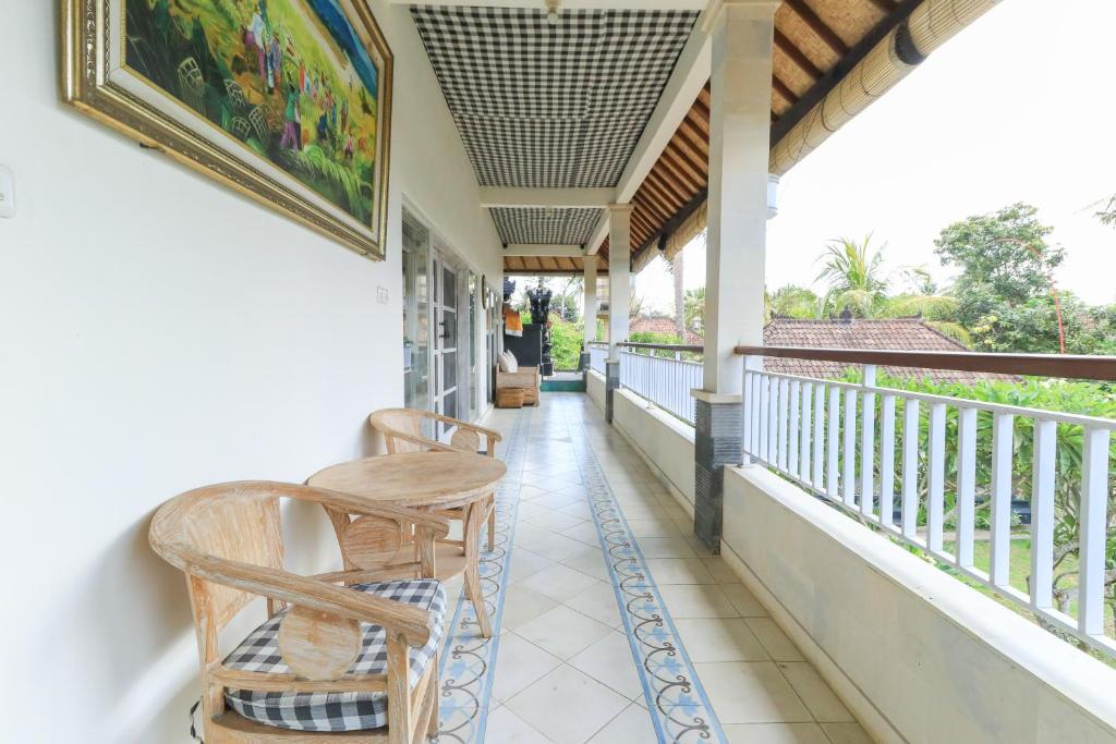 Balkón nebo terasa v ubytování Ubud Chez Nyoman