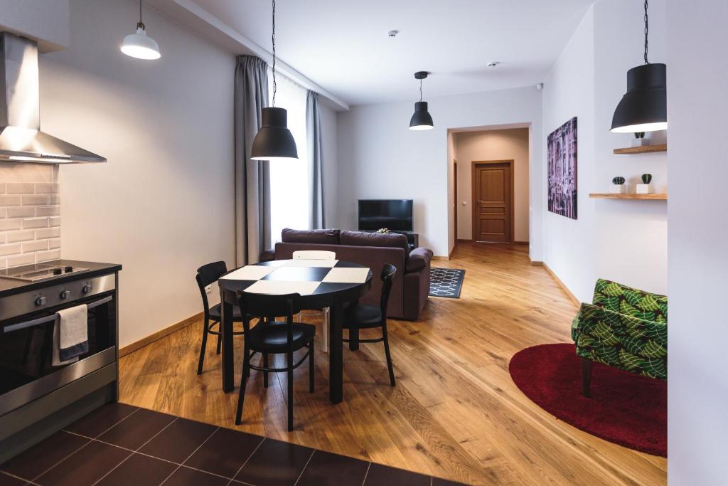 Riga Lux Apartments - Skolas - Appartement Premium D'une Chambre à Coucher