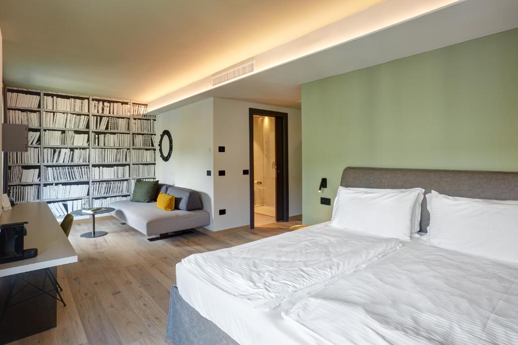 Posteľ alebo postele v izbe v ubytovaní Hotel Villa Enrica