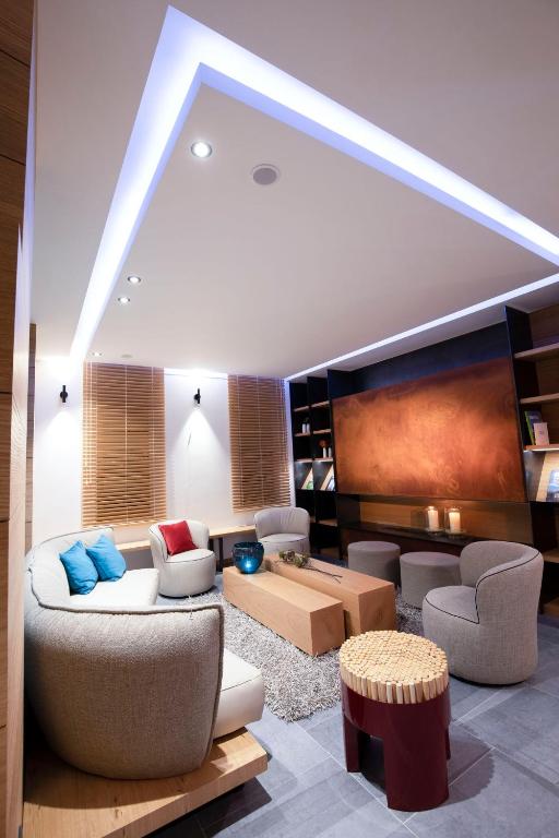 Posezení v ubytování B-Lodge Boutique Hôtel