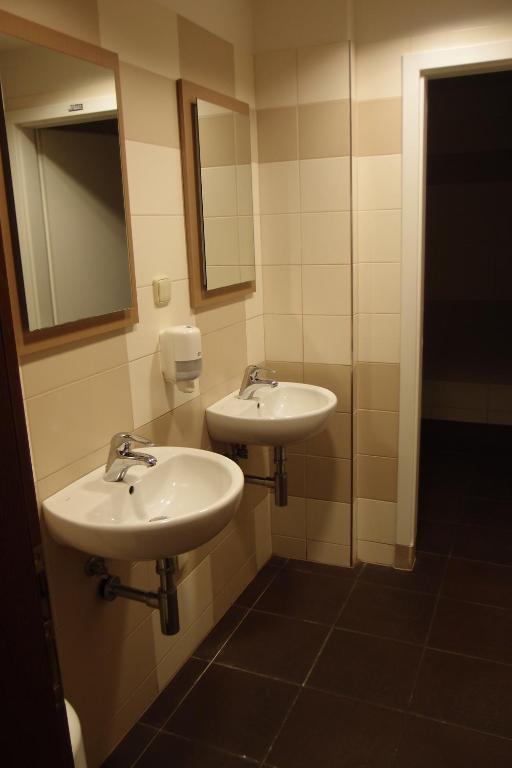 Łazienka w obiekcie Hotel Obří Sud Javorník