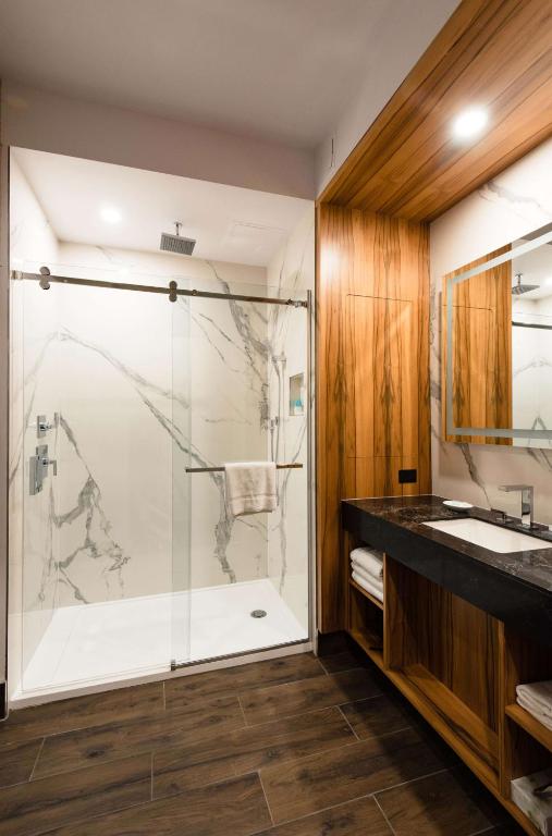 Koupelna v ubytování Hyatt Regency Calgary