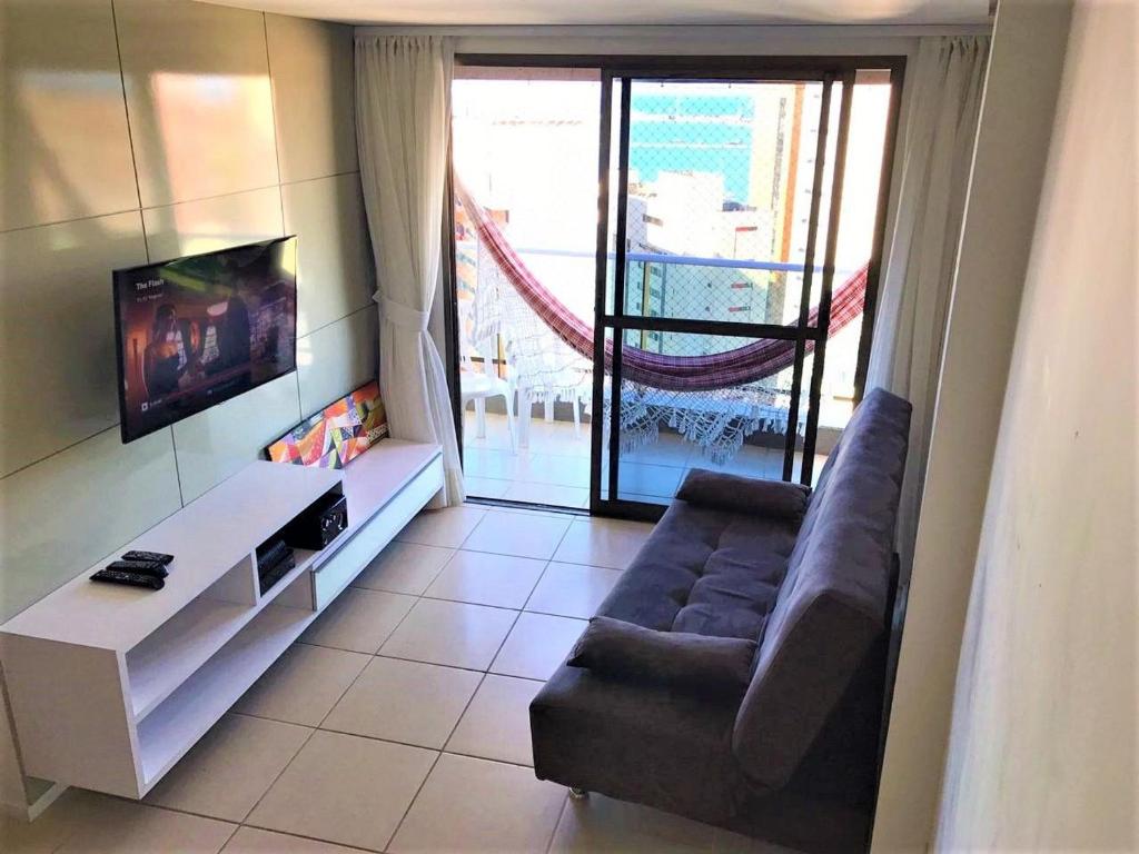  Apartamento vista MAR 2 quartos !!! 1 quadra da beira mar