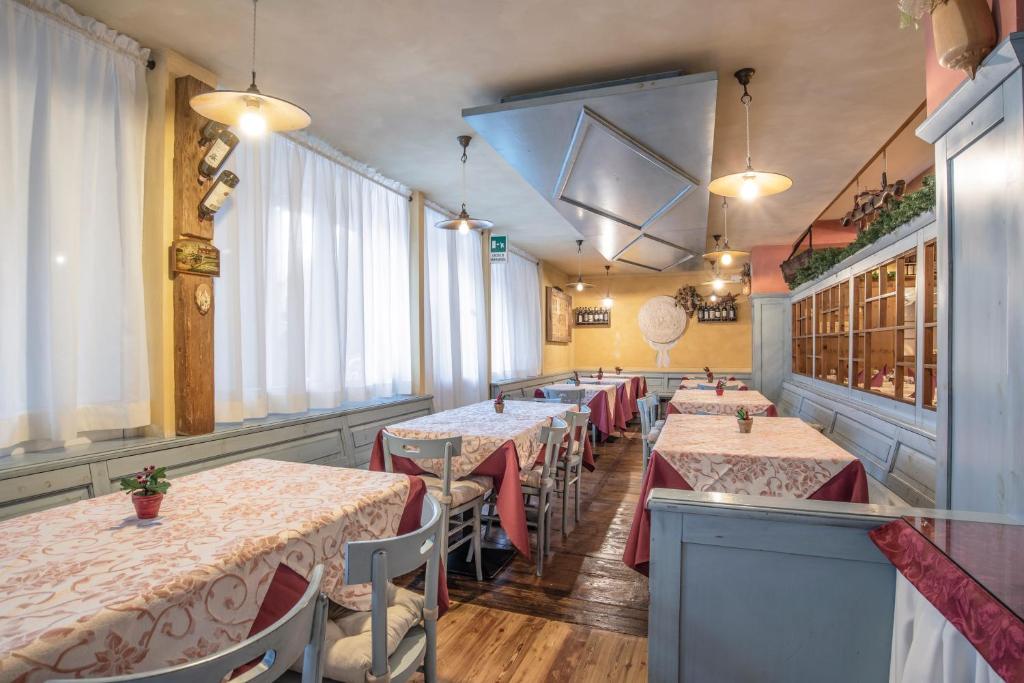 Restaurace v ubytování Al Sole Clubresidence