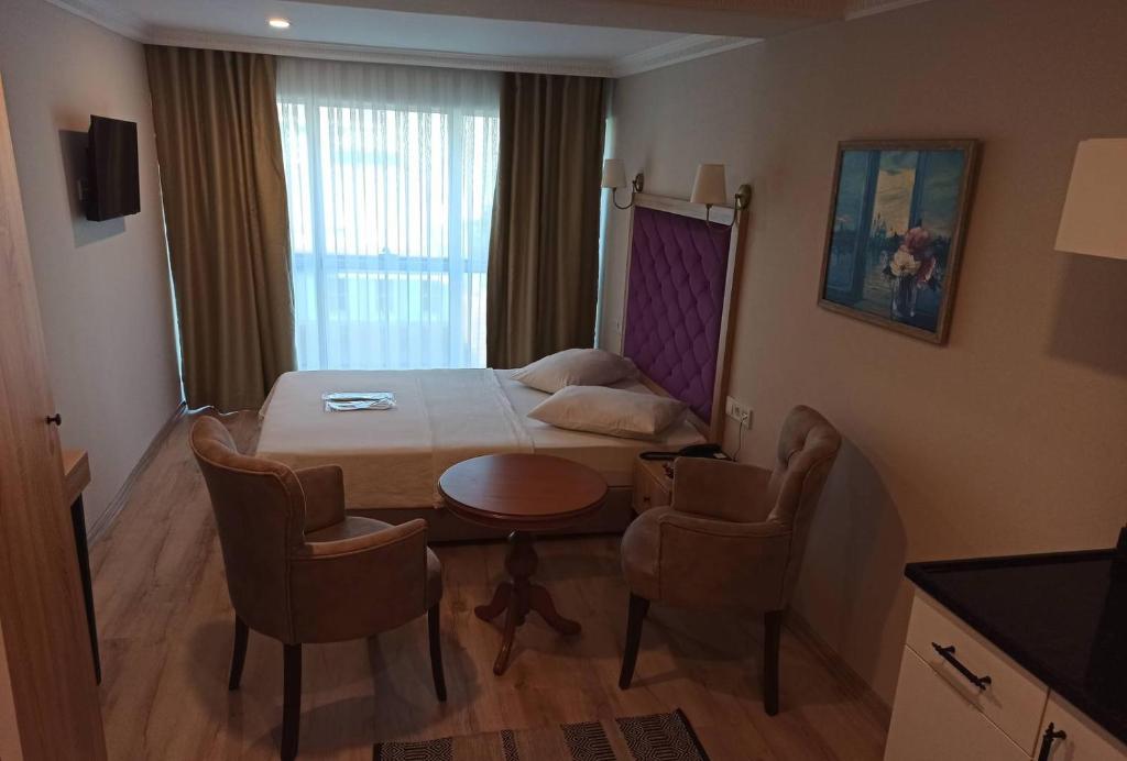Posezení v ubytování Cadde Suite Bakırköy