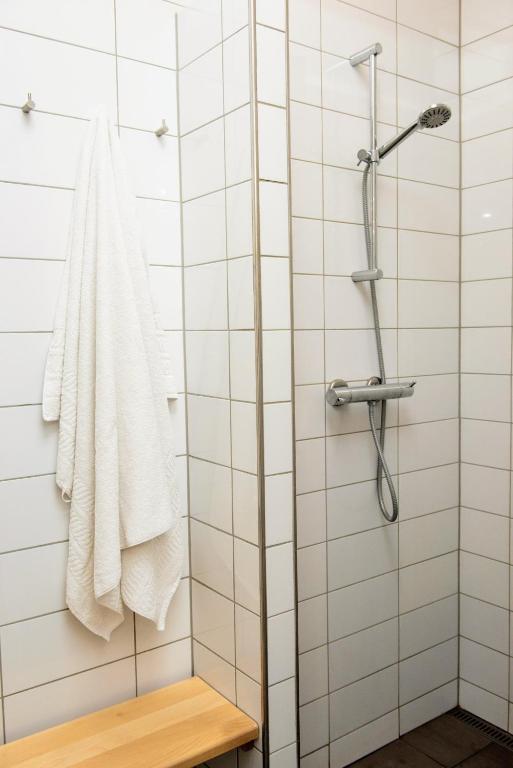 A bathroom at Sleep in Heaven
