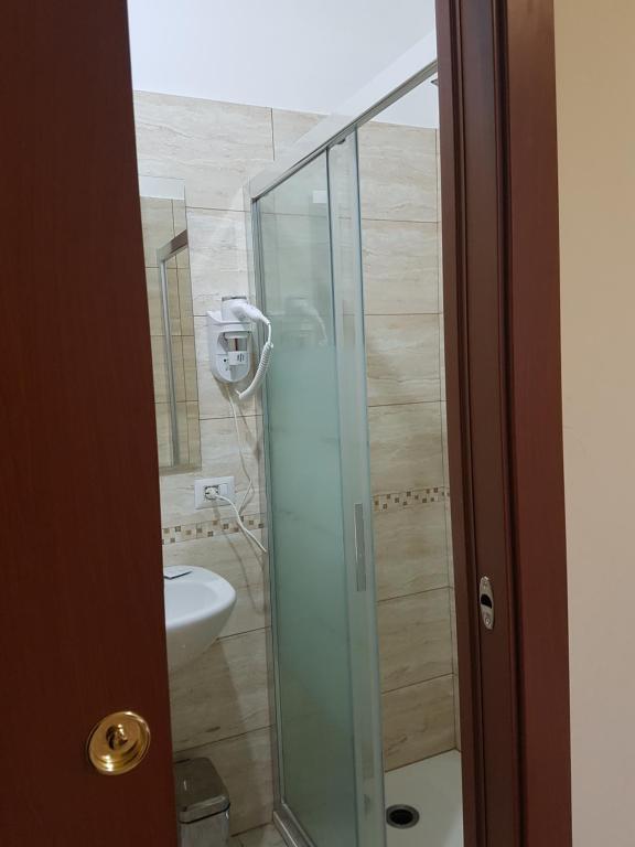 Łazienka w obiekcie Hotel Emmy