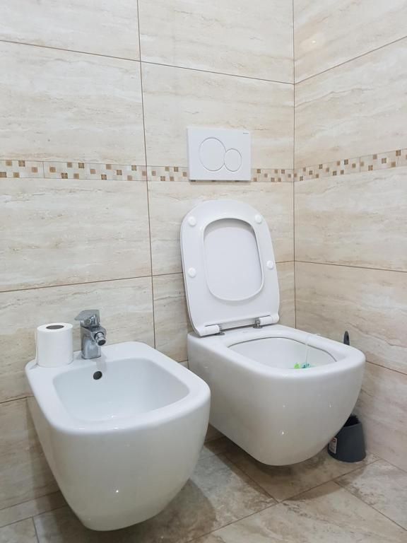 Łazienka w obiekcie Hotel Emmy