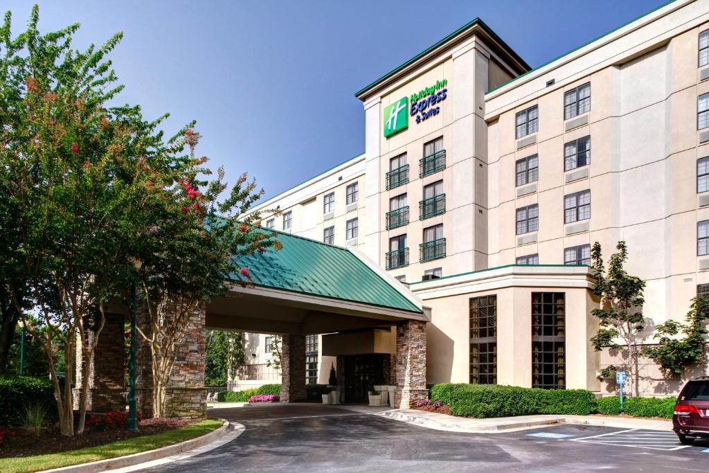 a rendering of the front of a hotel at Holiday Inn Express Hotel & Suites Atlanta Buckhead, an IHG Hotel in Atlanta