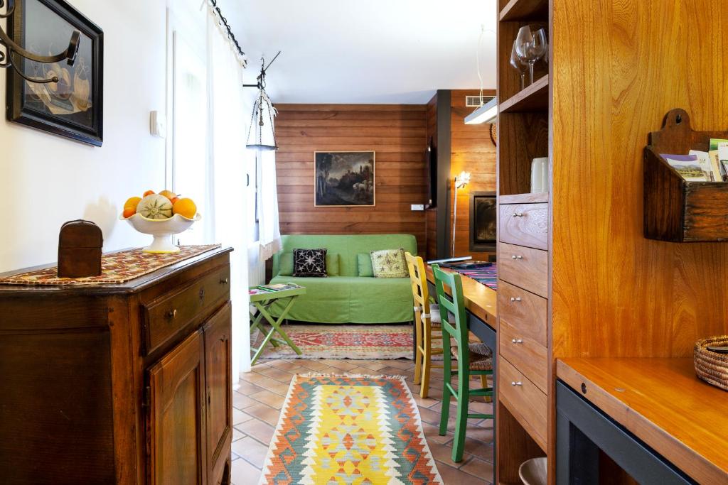 Kuchyň nebo kuchyňský kout v ubytování Agriturismo Terre Bianche