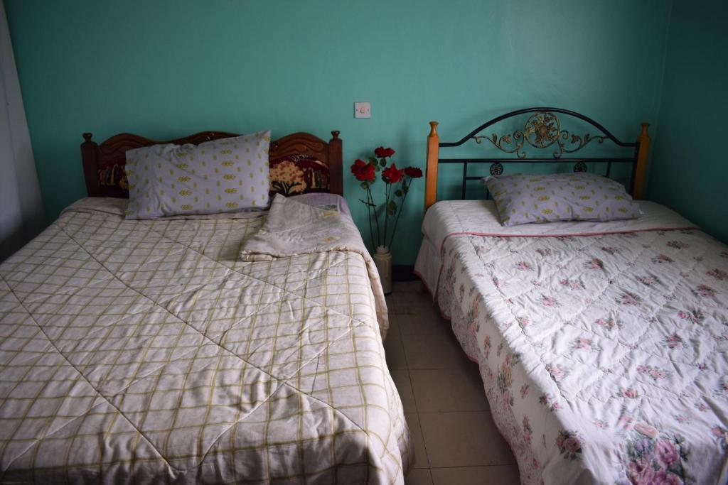 Postel nebo postele na pokoji v ubytování BERNKISH HOMES