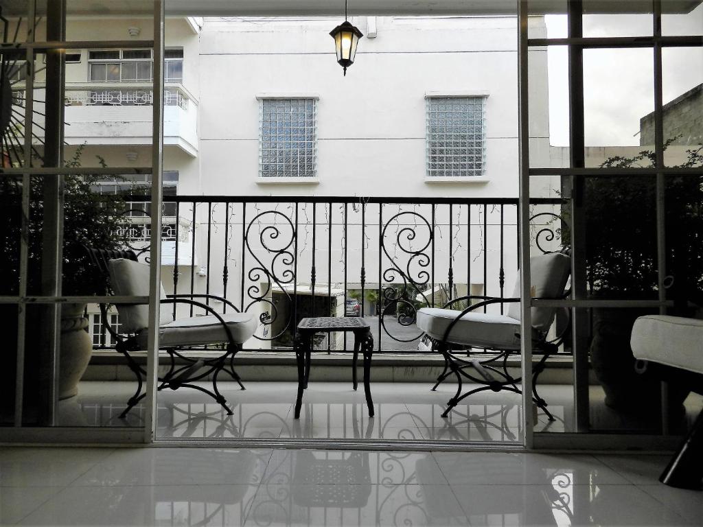 Zona de estar de Hotel La Colonia