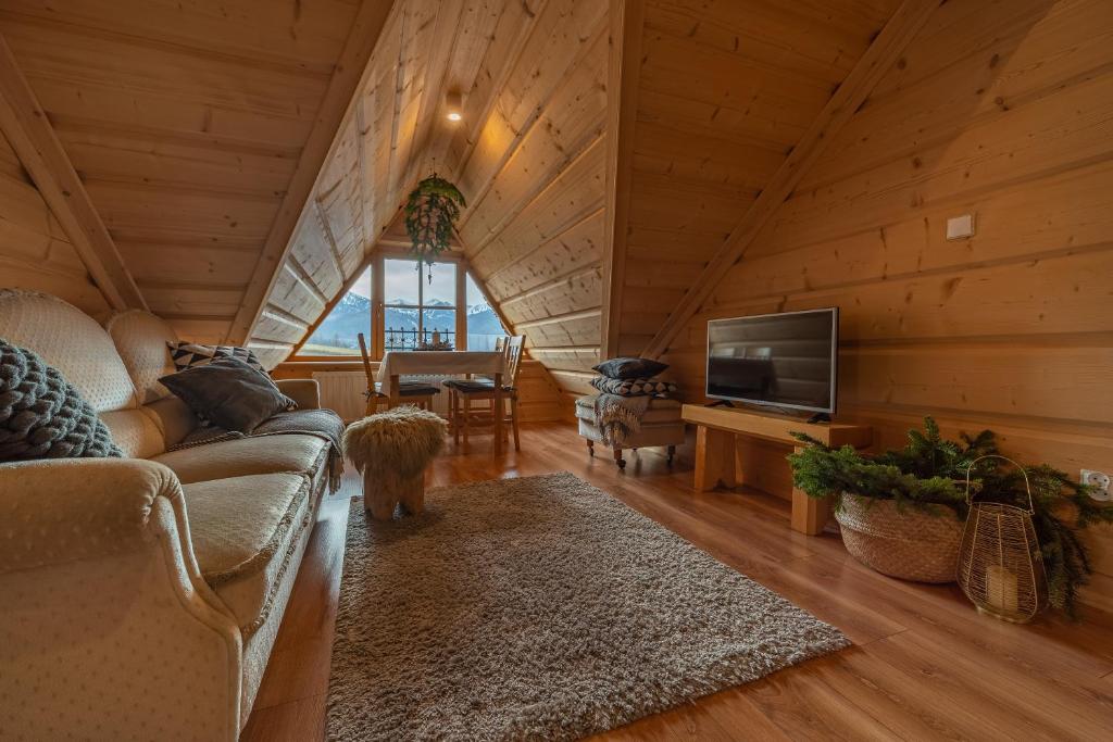 WILLA OLSZA wood house & mountain view & sauna - 13