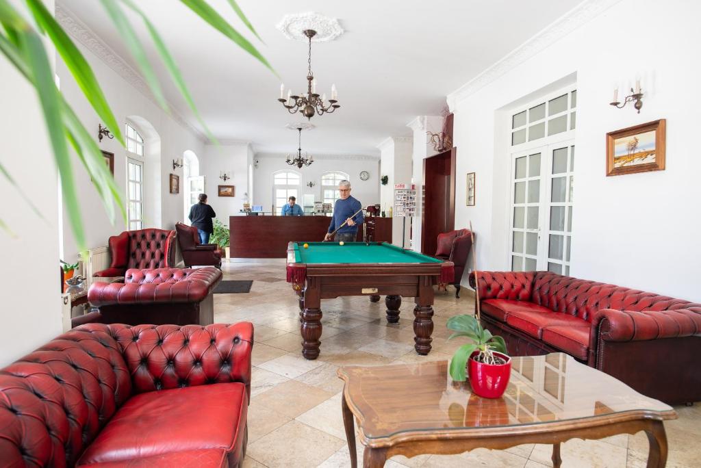 Walzer Hotel biliárdasztala