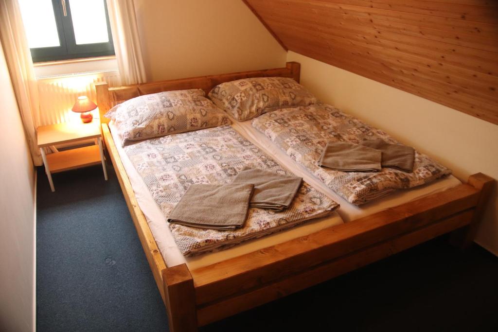Postel nebo postele na pokoji v ubytování Relax Chalet