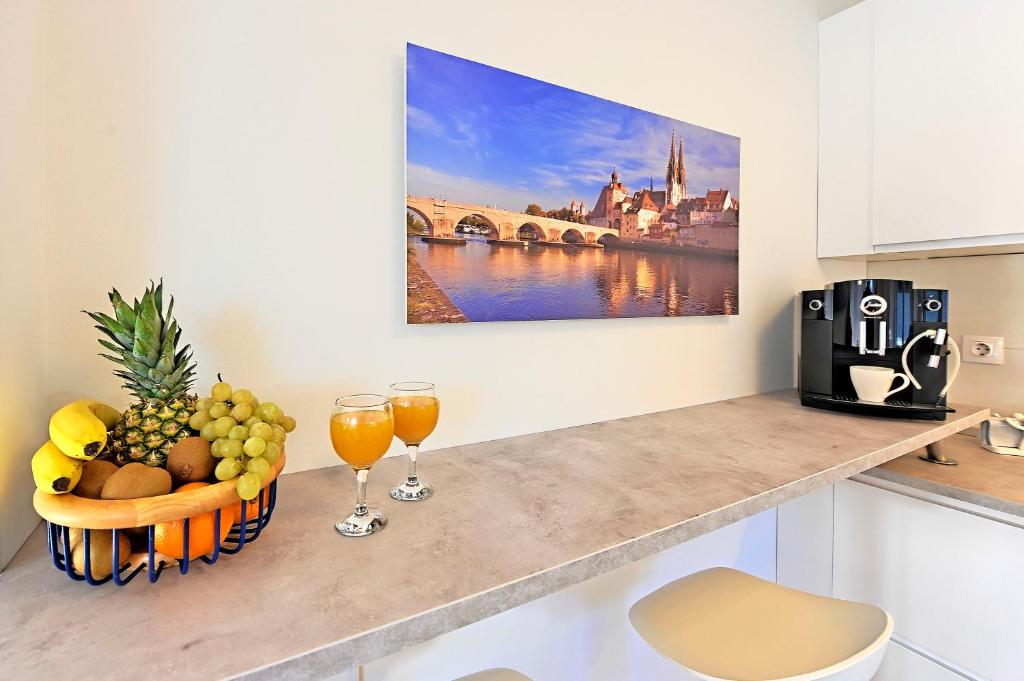 Nápoje v ubytování Casa Tara Three-Bedroom Holiday Home