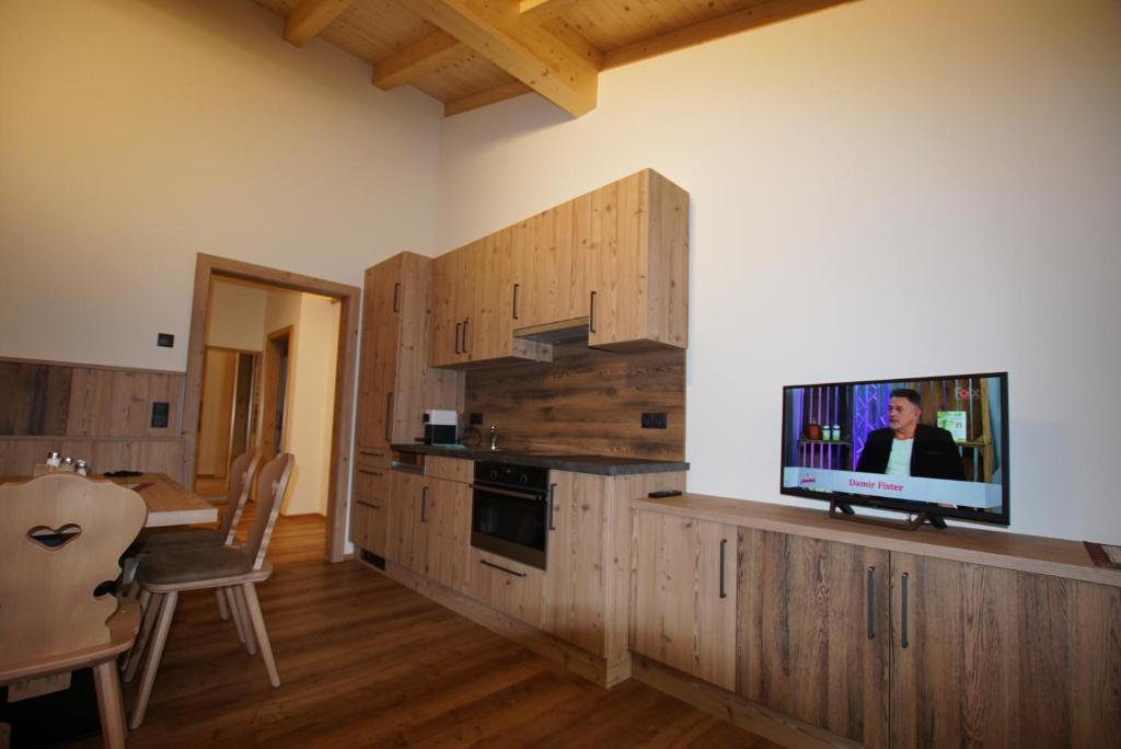 TV a/nebo společenská místnost v ubytování Gasthaus Goglhof