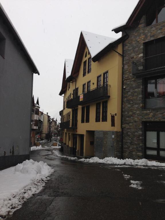 Budova, kde se apartmán nachází