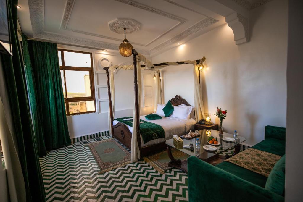 Letto o letti in una camera di Palais Houyam