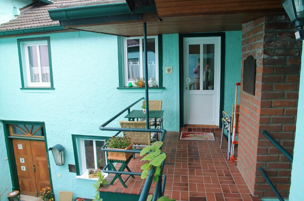Balkón nebo terasa v ubytování Am Bungert