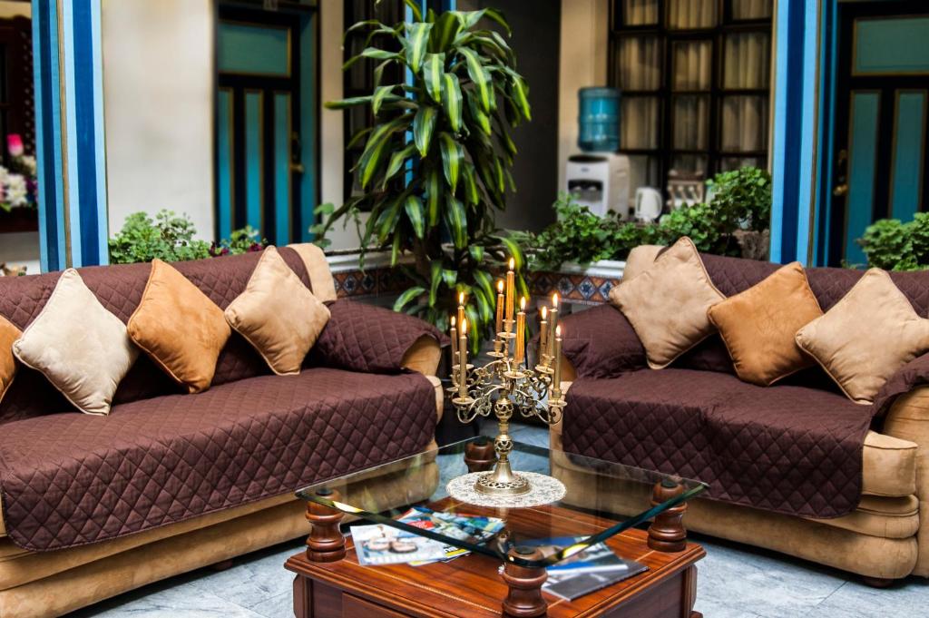 Posezení v ubytování Hotel Montecarlo