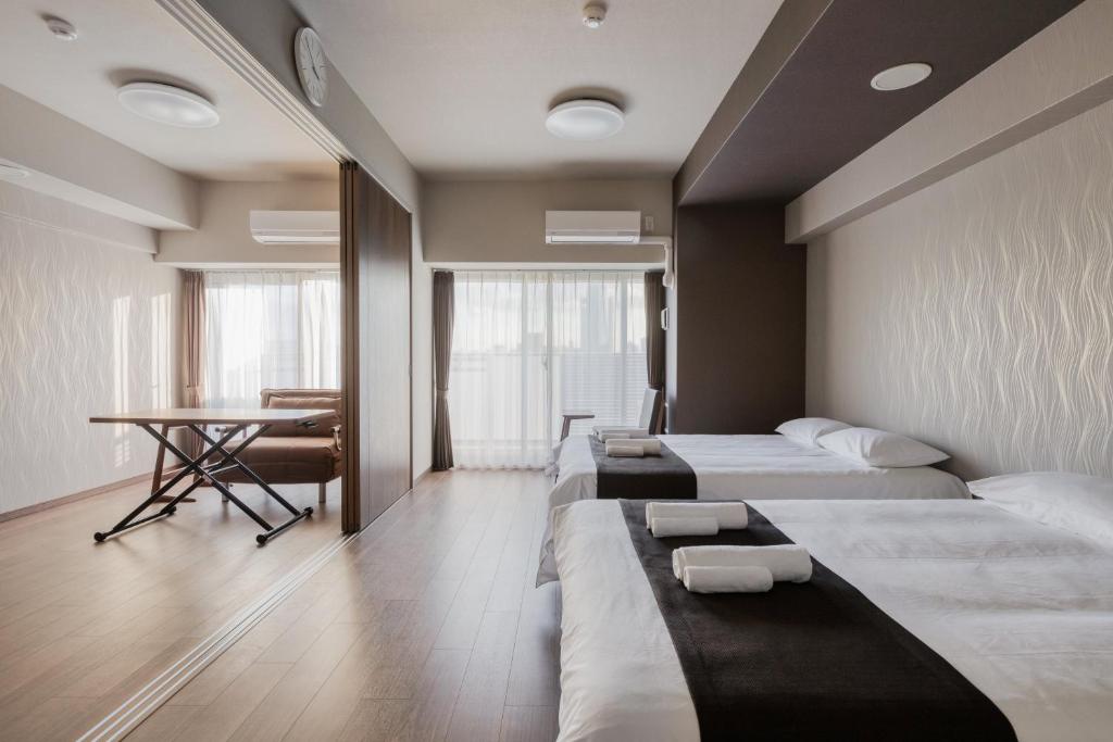 Ostay Shin-Osaka Hotel Apartment - 優れたスイートルーム