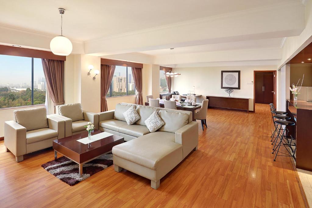 Posezení v ubytování ARTOTEL Gelora Senayan Jakarta