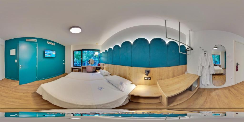 Posezení v ubytování Mandrino Hotel