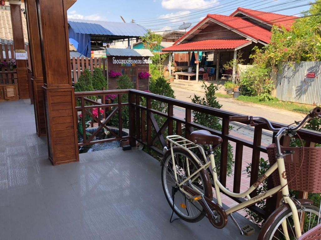 Jízda na kole v ubytování Chiangkhan Hotel nebo okolí