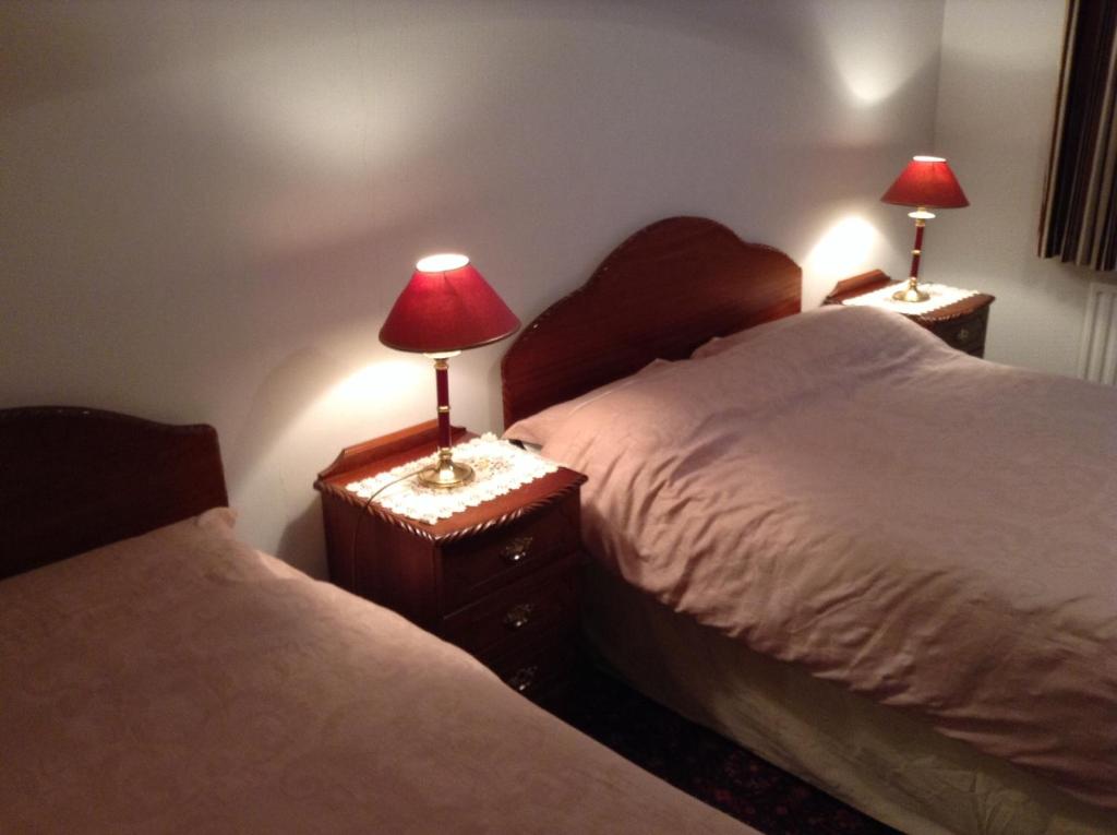 Postel nebo postele na pokoji v ubytování Rodini B&B