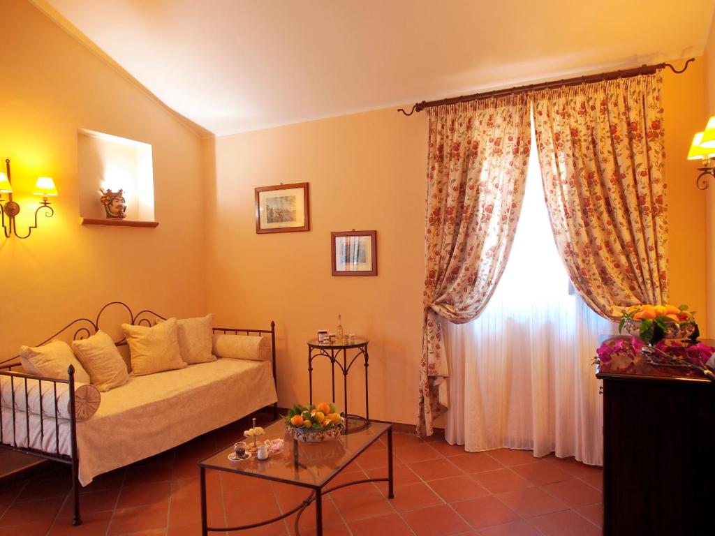 Posezení v ubytování Il Borgo Country Resort