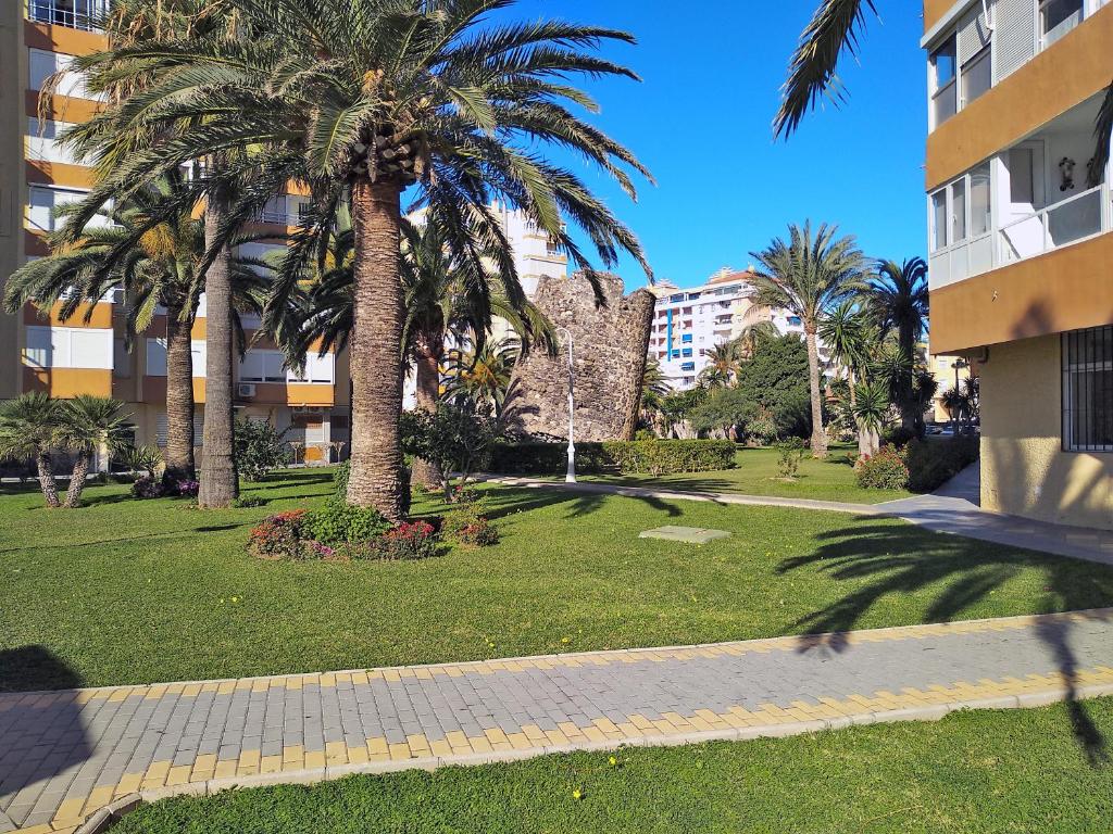 Zahrada ubytování Apartamentos Intercentro Algarrobo-Costa APARTAMENTOS TURÍSTICOS -INMOBILIARIA