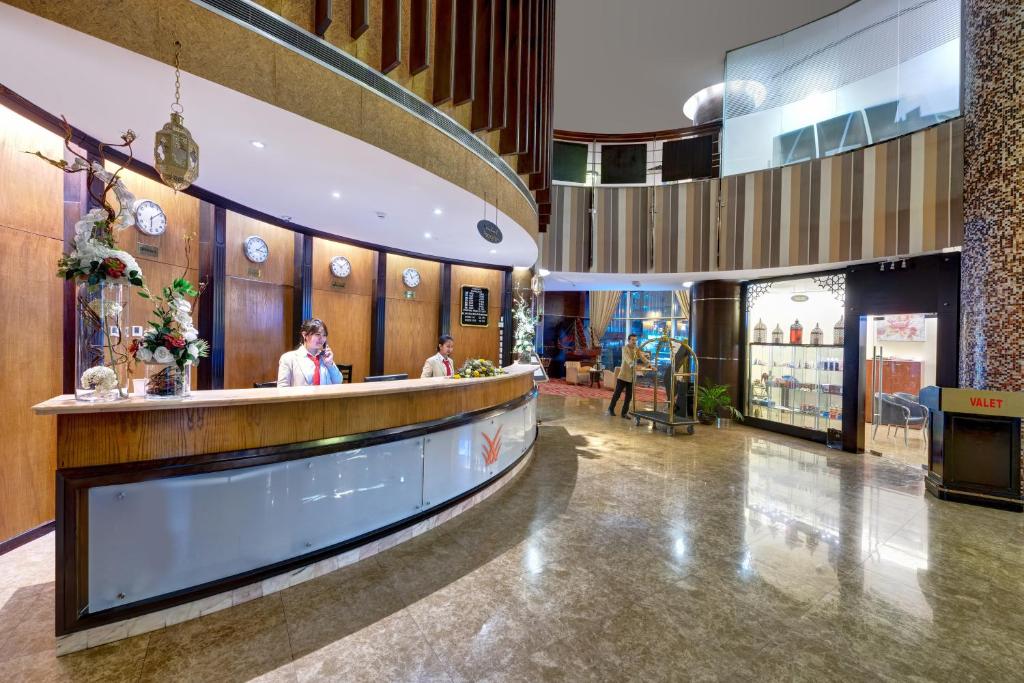 Vstupní hala nebo recepce v ubytování Aryana Hotel