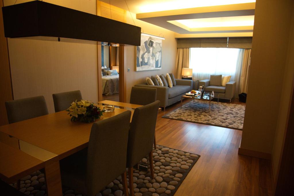 Posezení v ubytování CPAnkara Hotel
