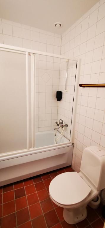 Koupelna v ubytování Sundsvall City Hotel
