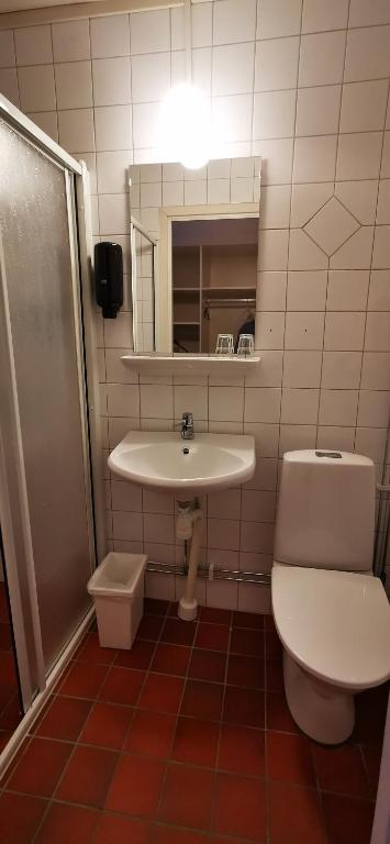 Koupelna v ubytování Sundsvall City Hotel