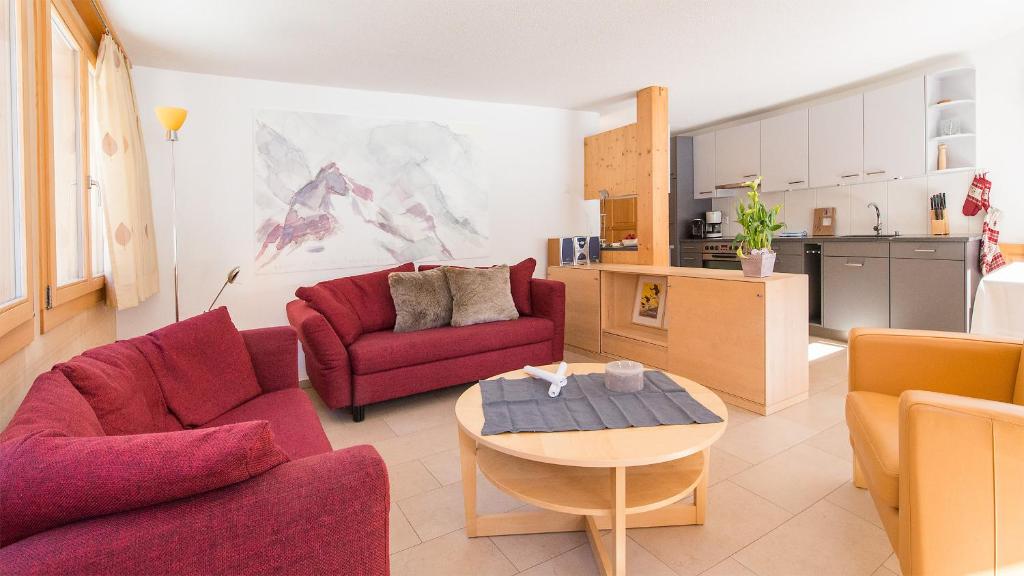 Kuchyň nebo kuchyňský kout v ubytování Chalet Luna