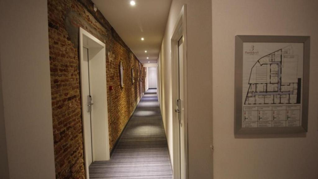 Půdorys ubytování 3 Paardekens - City Centre Hotel