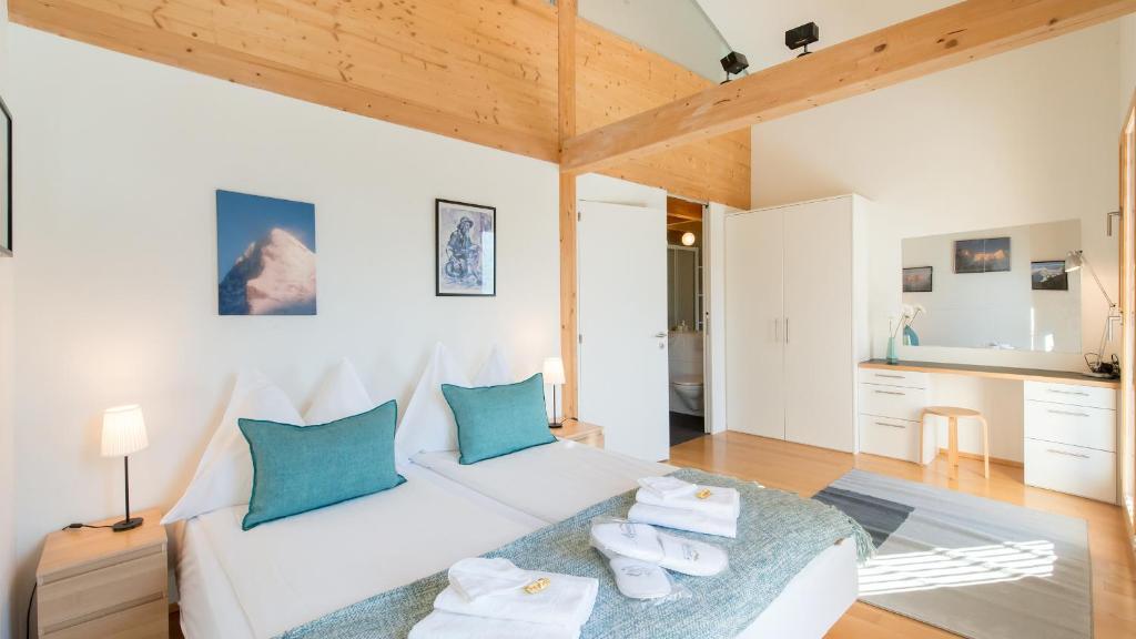 Posezení v ubytování Chalet Roossi