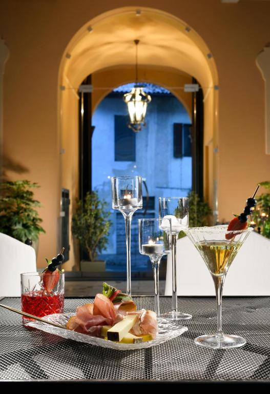 Nápoje v ubytování Villa Appiani Hotel