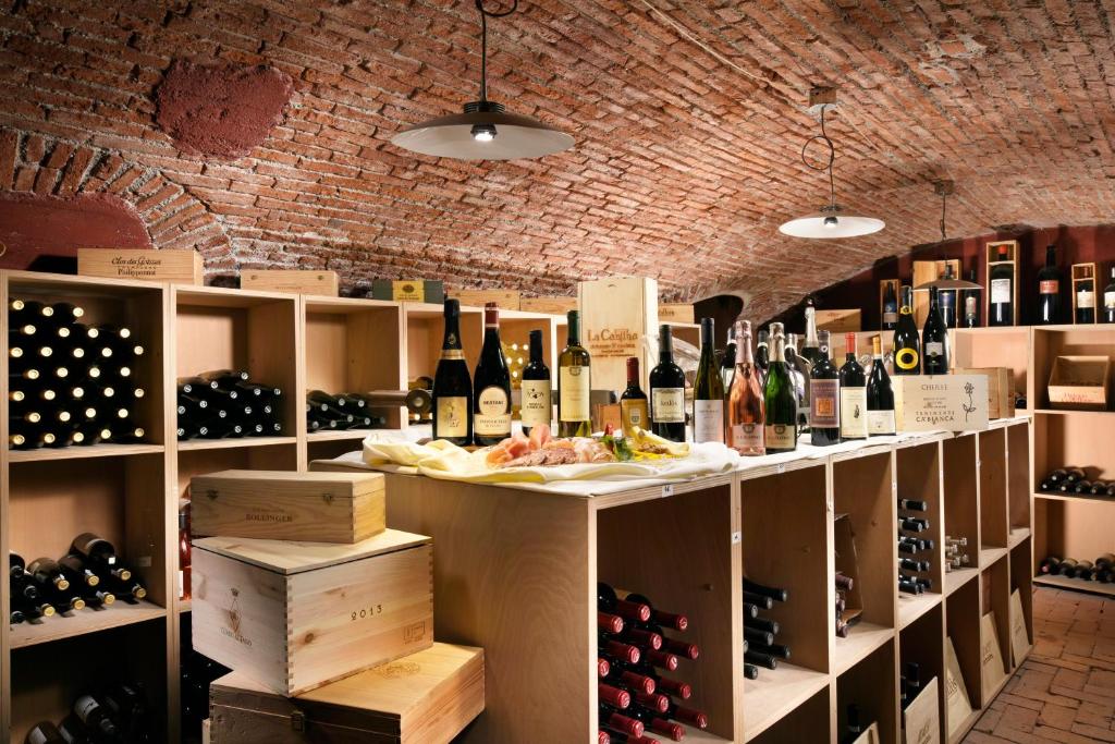 Nápoje v ubytování Villa Appiani Hotel