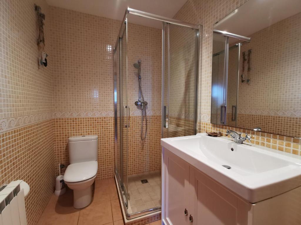 Kúpeľňa v ubytovaní Casa Loto