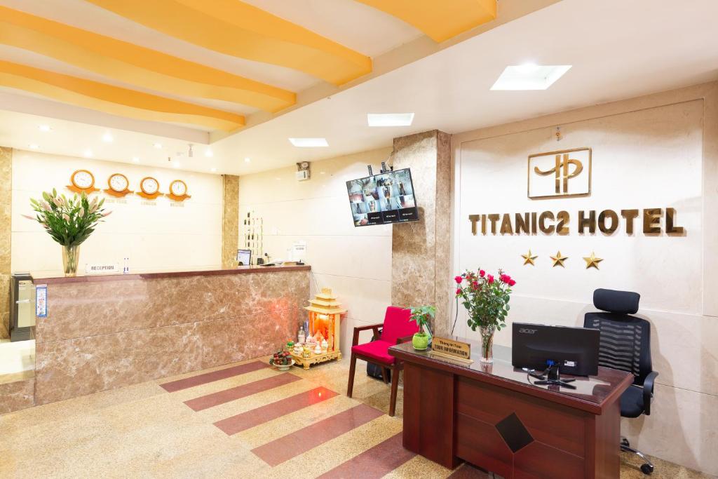 Certifikát, hodnocení, plakát nebo jiný dokument vystavený v ubytování Titanic 2 Hotel